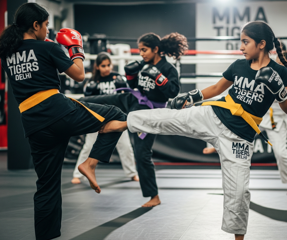 Kickboxing, Muay Thai & MMA in Tilak Nagar | Build Confidence at MMA Tigers Delhi
